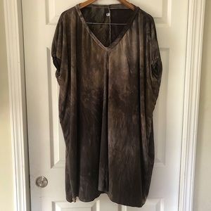 SinewMoon ScorchedEarth Pinch of Grace Kaftan knee